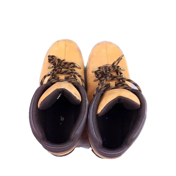 Timberland Boys 6.5 Waterproof Nubuck Leather Euro Hiking Boots - Picture 5 of 9